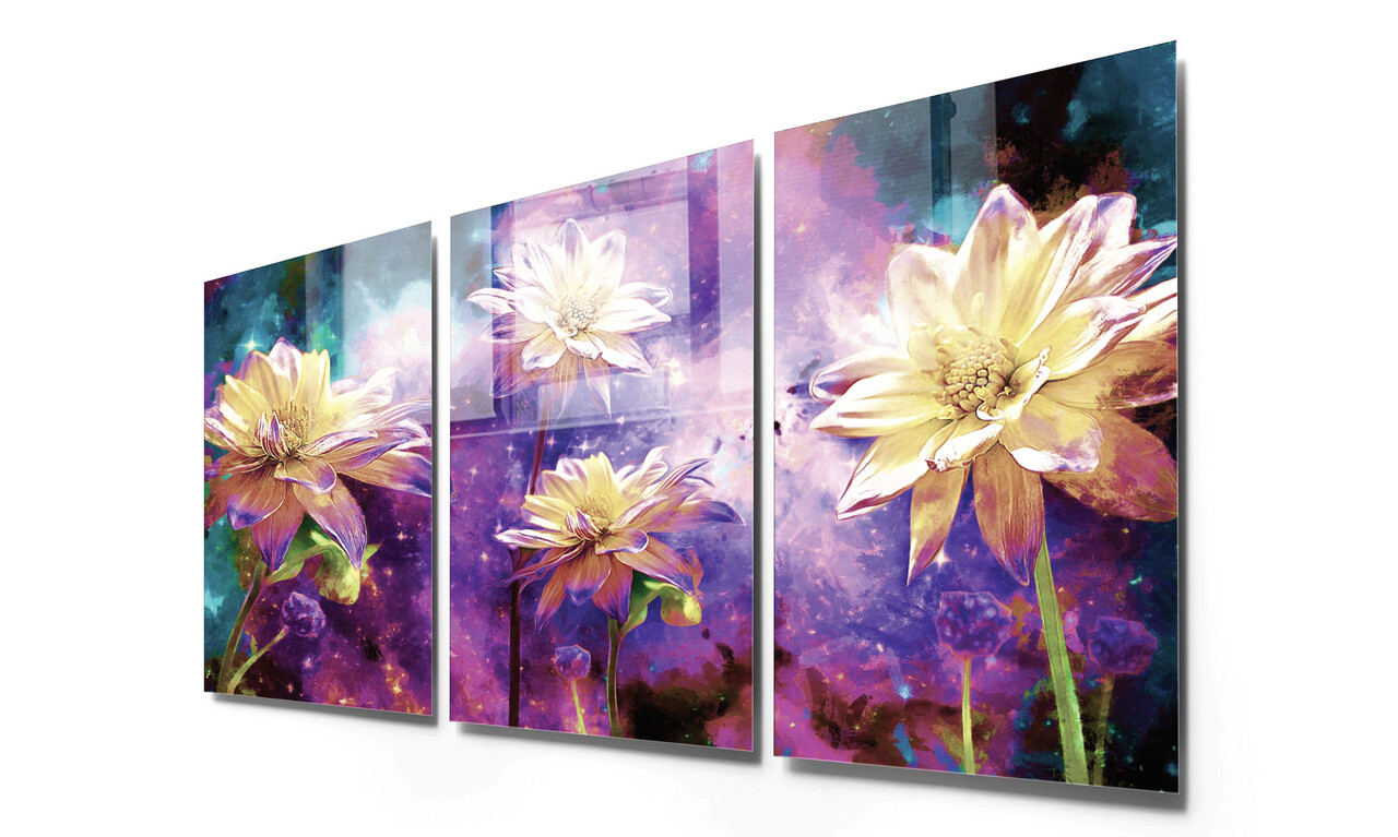 Set 3 tablouri decorative, 2052, 50 x 70 cm, 3 piese, Multicolor - view 4