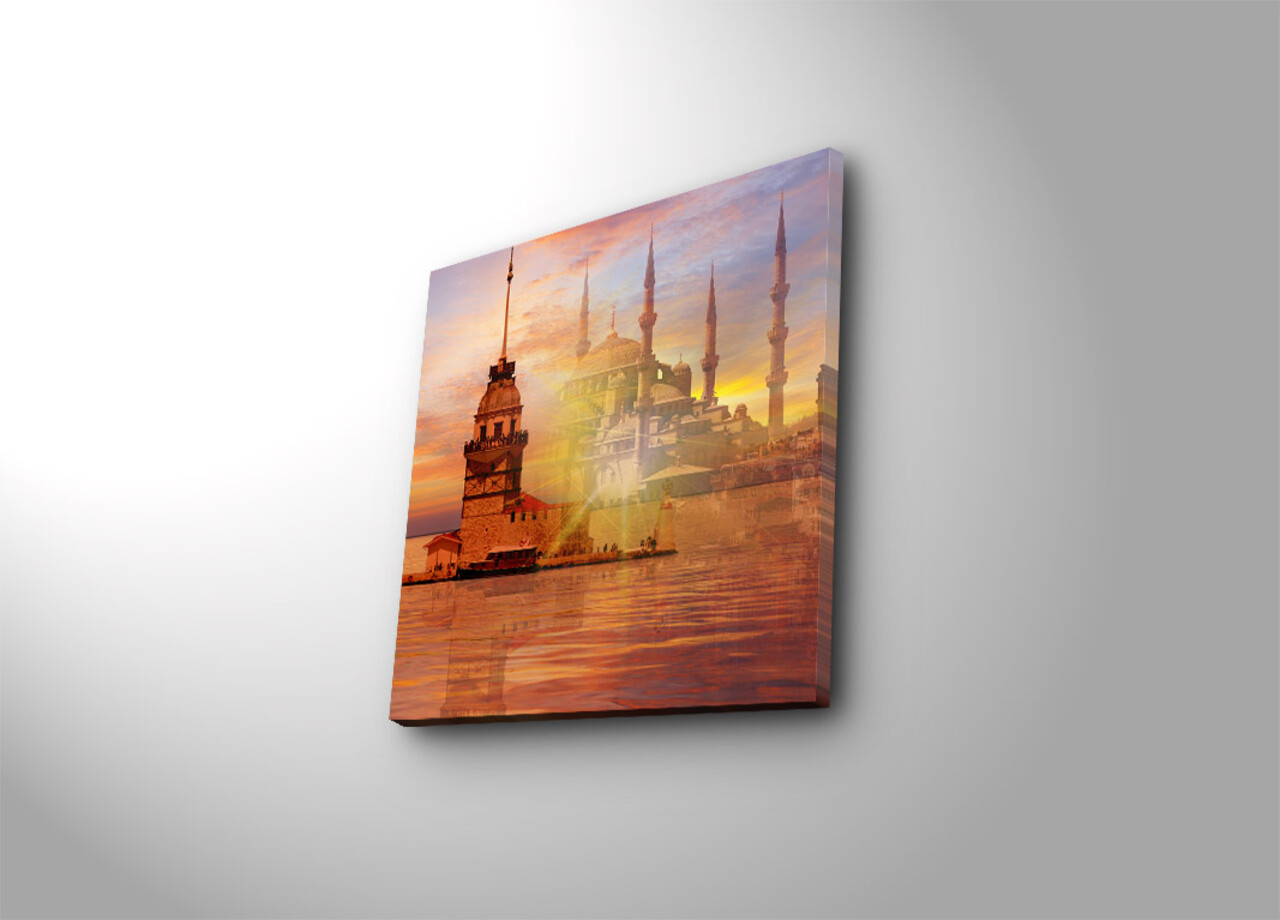 Tablou decorativ, 4545K-42, Dimensiune: 45 x 45 cm, Multicolor - view 2