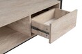 Masuta de cafea, Kalune Design, Haldizen, Travertin / Negru