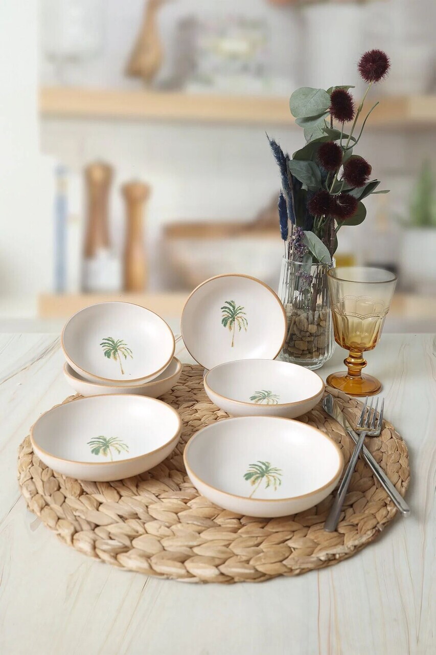 Set boluri pentru sos, Hermia, 275KRM2023, Ceramica, Alb - view 3