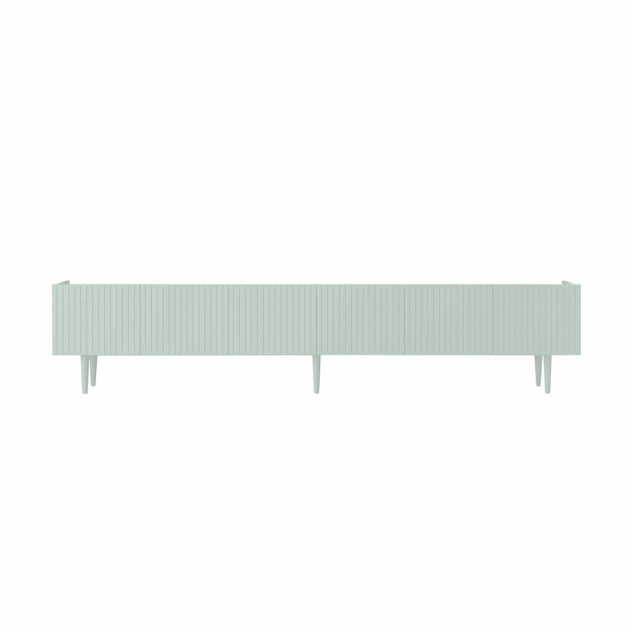 Comoda TV, Hanah Home, Capella 240, 240x50x29 cm, MDF, Verde menta - view 4