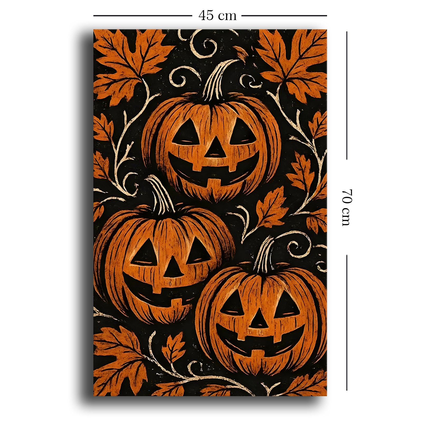 Tablou decorativ, 4570HALC-009, Material: Pânză de poliester, Multicolor