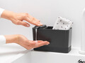 Organizator chiuveta cu dozator sapun / detergent lichid, Brabantia, SinkSide, 19x8.5x11.5 cm, plastic, gri inchis