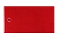 Set 3 prosoape de maini 408, Beverly Hills Polo Club, 50x90 cm, bumbac, alb/albastru inchis/rosu