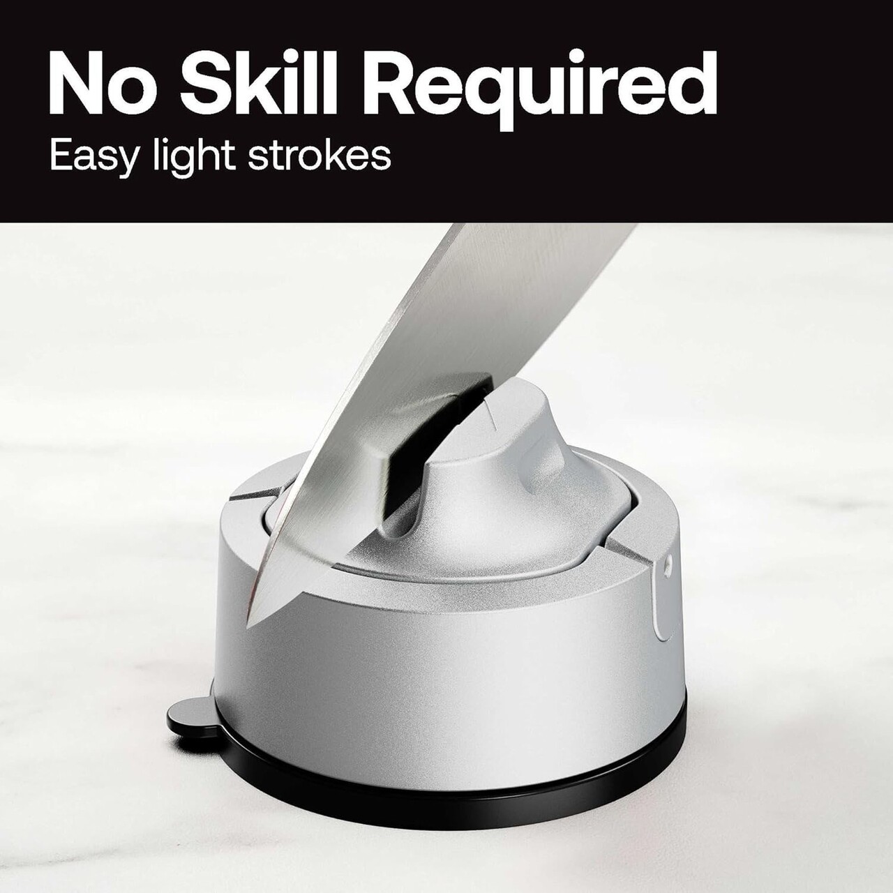 Ascutitor de cutite, "Evo", Silver - AnySharp - imagine 6