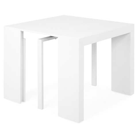 Masa extensibila, Felly, L.88/180 l.40/90 H.75, mdf, alb lucios