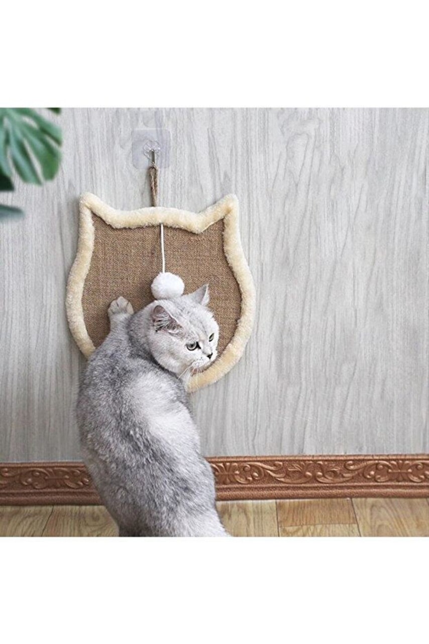 Jucărie pentru pisici din material textil, Paws &amp; Whiskers, Kedi, Tesatura Welsoft, Crem - view 5