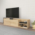 Comoda TV, Retricy, Krog, 160x35x36.8 cm, PAL, Stejar