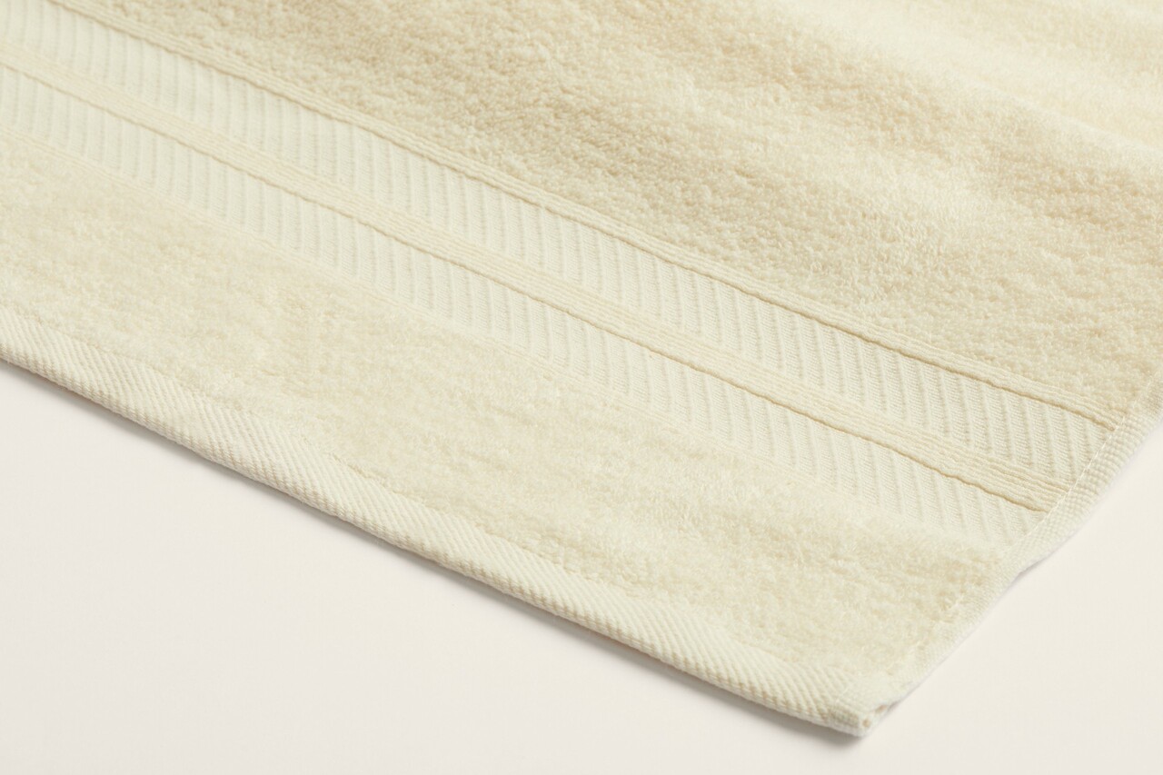 Set prosoape de baie, Elliott, 1007A-033-1, Bumbac, Crem - 2 | YEO