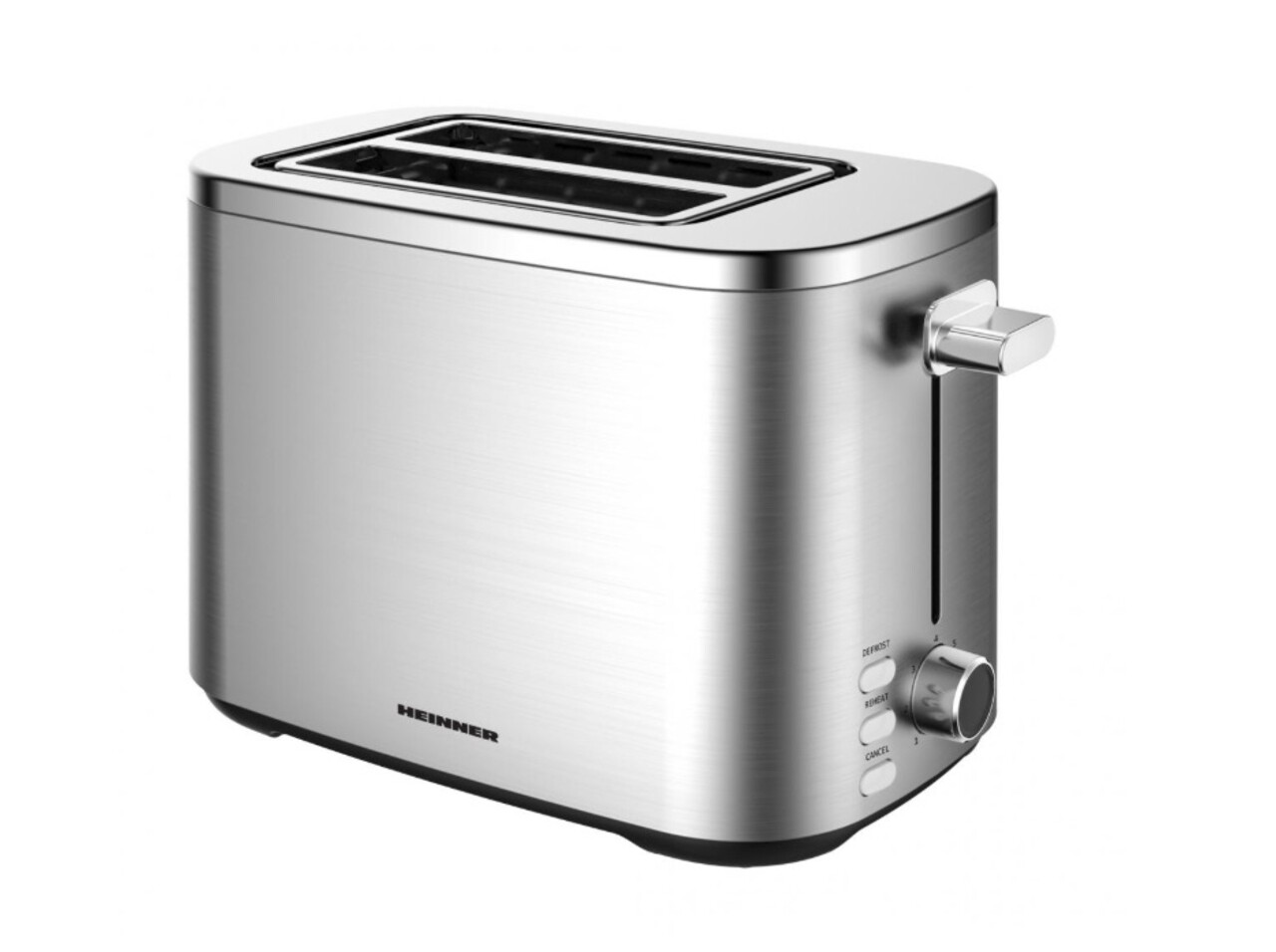 Prajitor de paine Sparkle Toast, Heinner, 800W, argintiu - imagine 2