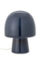 Lampa de masa, Bloomingville, Paddy, 1 x E14, 20x26.5 cm, sticla/fier, albastru