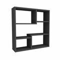 Raft de perete, Hanah Home, Myra09, 70.8x74.4x20 cm, Antracit