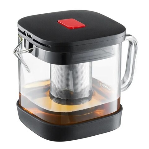 Ceainic sticla cu infuzor erica, ambition, 1.1 l, transparent