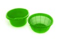 Bol cu strecuratoare Otello, Domotti, 30 cm, plastic, verde