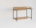 Birou, Elegance, Balista, Stejar safir / negru