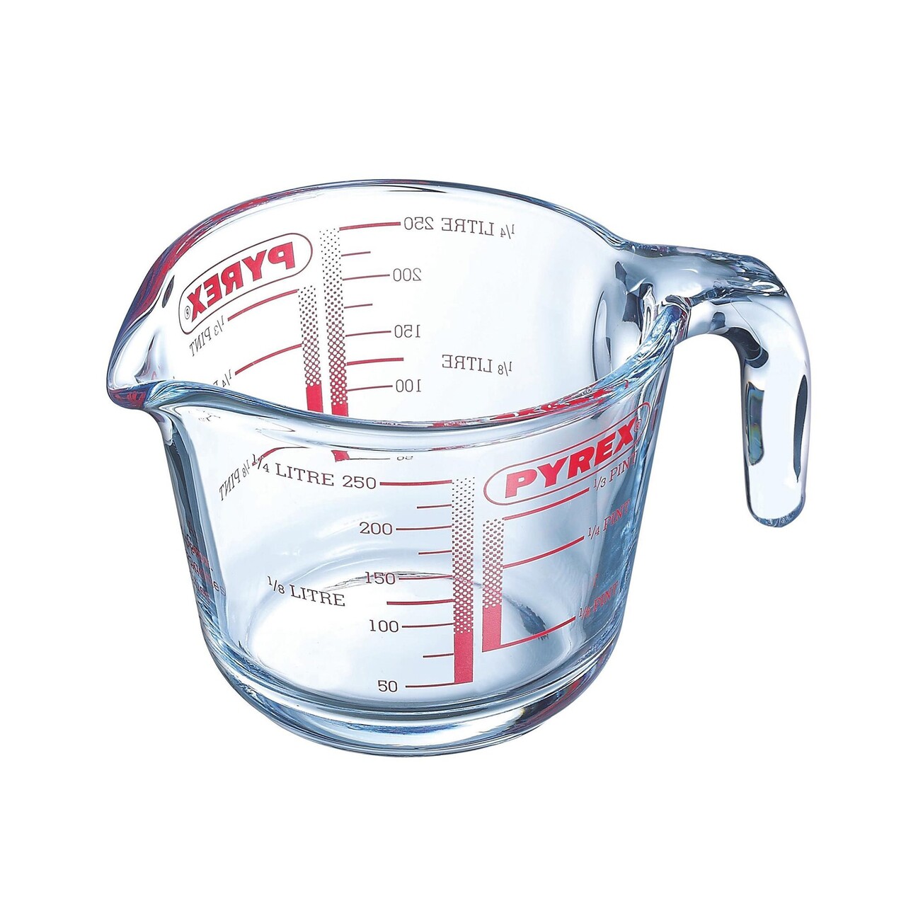 Cana gradata, din sticla termorezistenta, 250ml, "Classic" - Pyrex - imagine 3