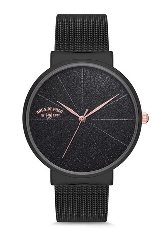 Ceas pentru dama a5942 - kh333, aqua di polo, metal, negru