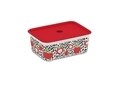 Cutie depozitare cu capac, KIS Chic Box Plus M Wild Fruit Apple, 5.5 L, plastic