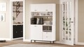 Dulap multifunctional, Locelso, RE5-W, Alb
