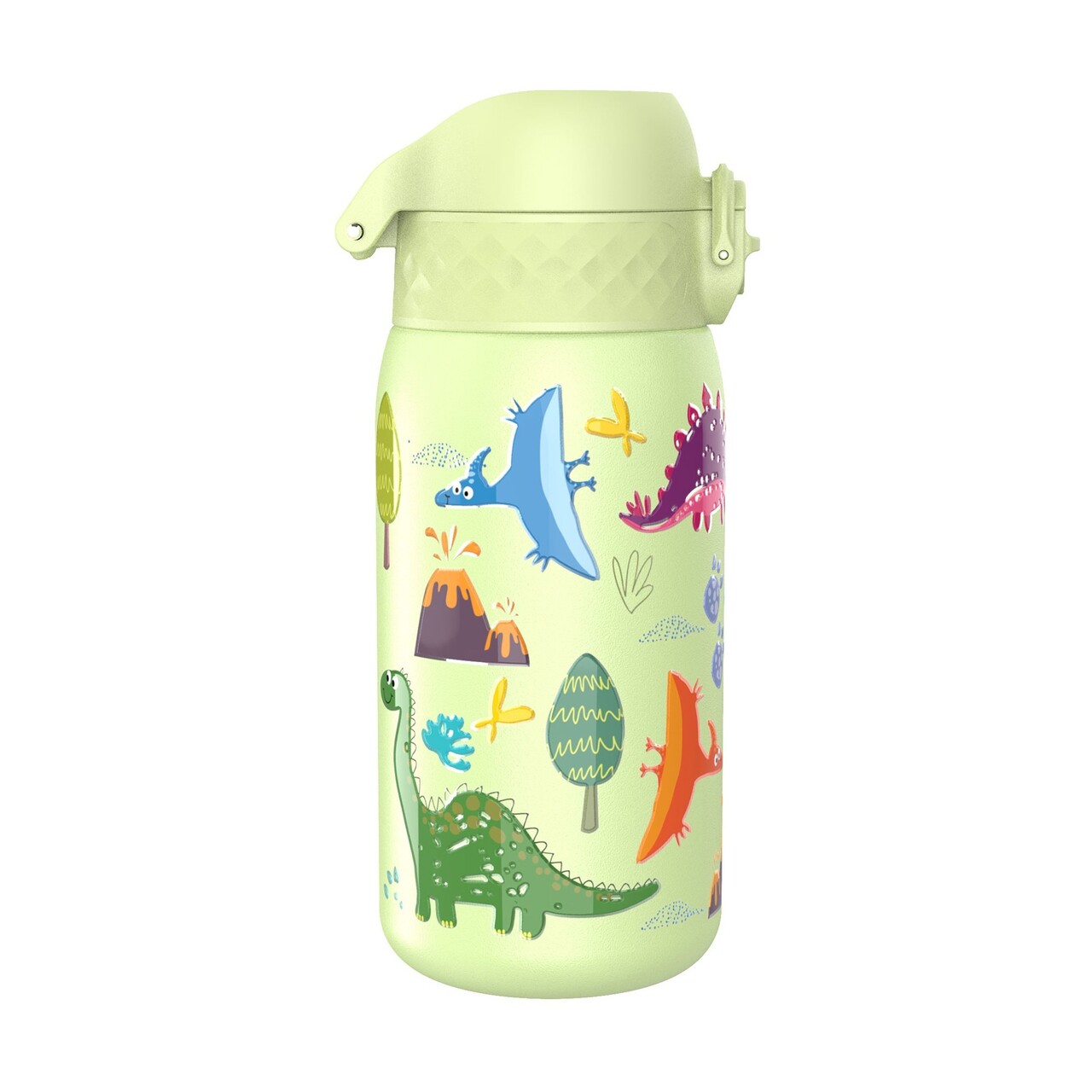 Sticla apa pentru copii, inox, 400ml, Dinosaurs - Ion8 - view 4