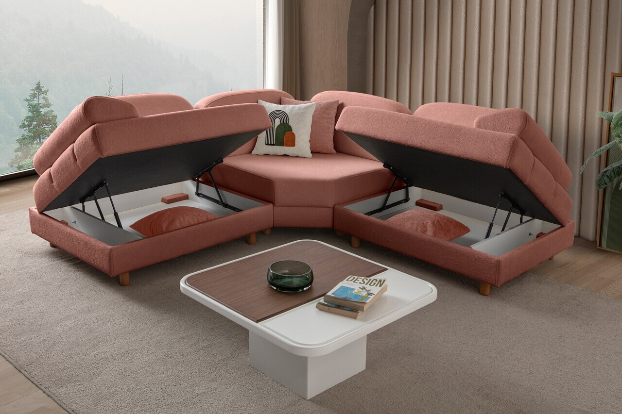 Coltar, Atelier del Sofa, 752EST1433, Roz prafuit — imaginea 2