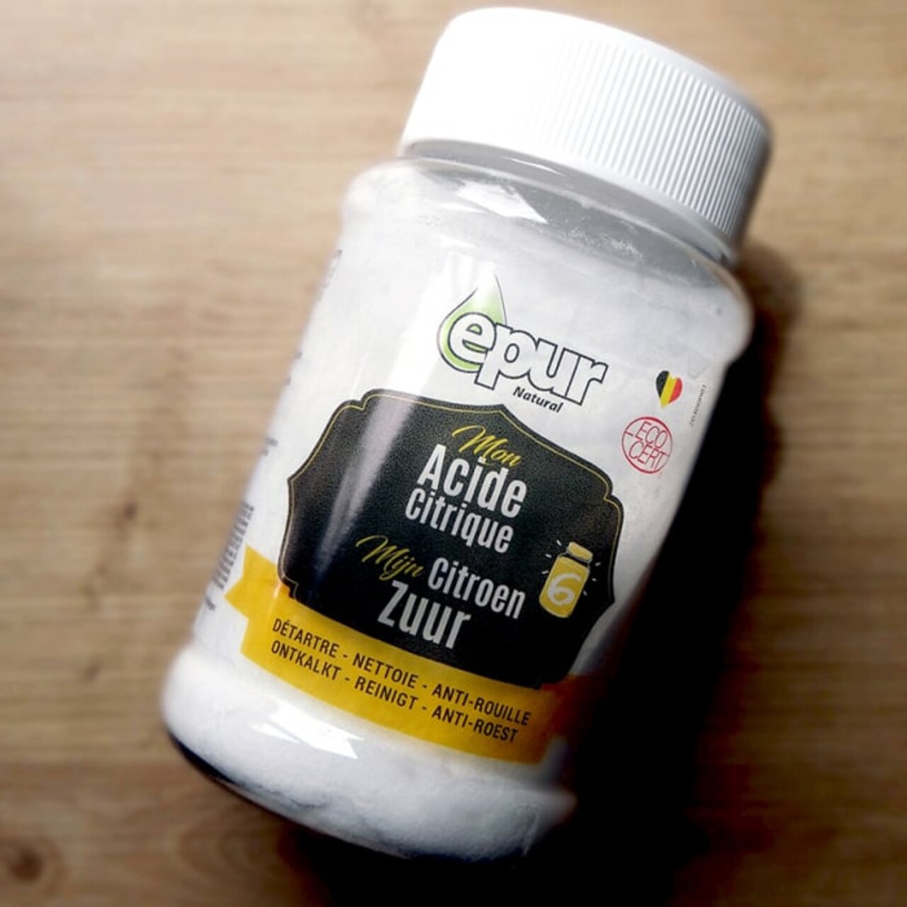 Acid citric pudra, pentru detartrare suprafete, cu efect anticalcar si antirugina, 480 g, Eco Confort - imagine 3