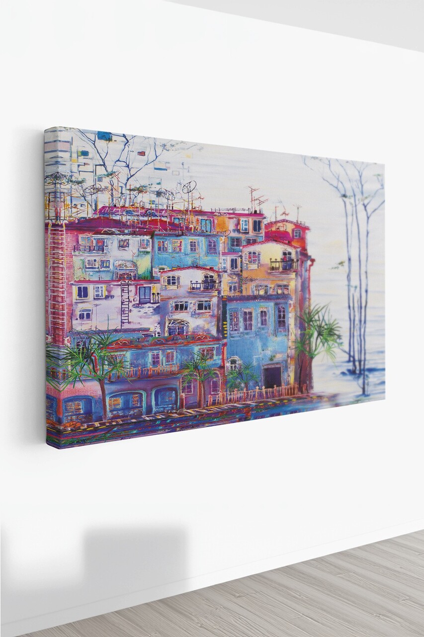 Tablou decorativ, Ersyfdc25, 70 x 100 cm, Multicolor - view 2