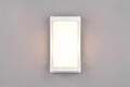Aplica de perete pentru exterior Puelo, RL, 14.5x10x26.5 cm, 10W, 1x E27, aluminiu/plastic, alb mat
