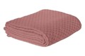 Cuvertura matlasata dubla, Hasır - Pink, ICF Bedroom, Bumbac