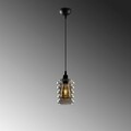 Candelabru, Opviq, Smoked - 020, E27, 60 W, metal/sticla