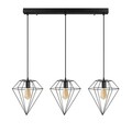 Lustra, Opviq, 892OPV1622, Metal, Negru