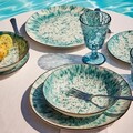 Serviciu de masa 18 piese Madison Kalos, Tognana, portelan, multicolor