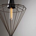 Lustra, Tatum, 584TTM1298, Metal, Negru / Vintage