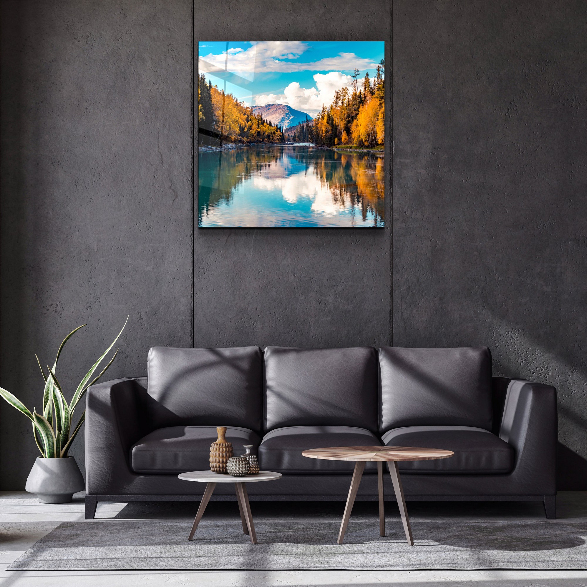 Tablou decorativ, Kgls_1128, Dimensiune: 40 x 40, Multicolor