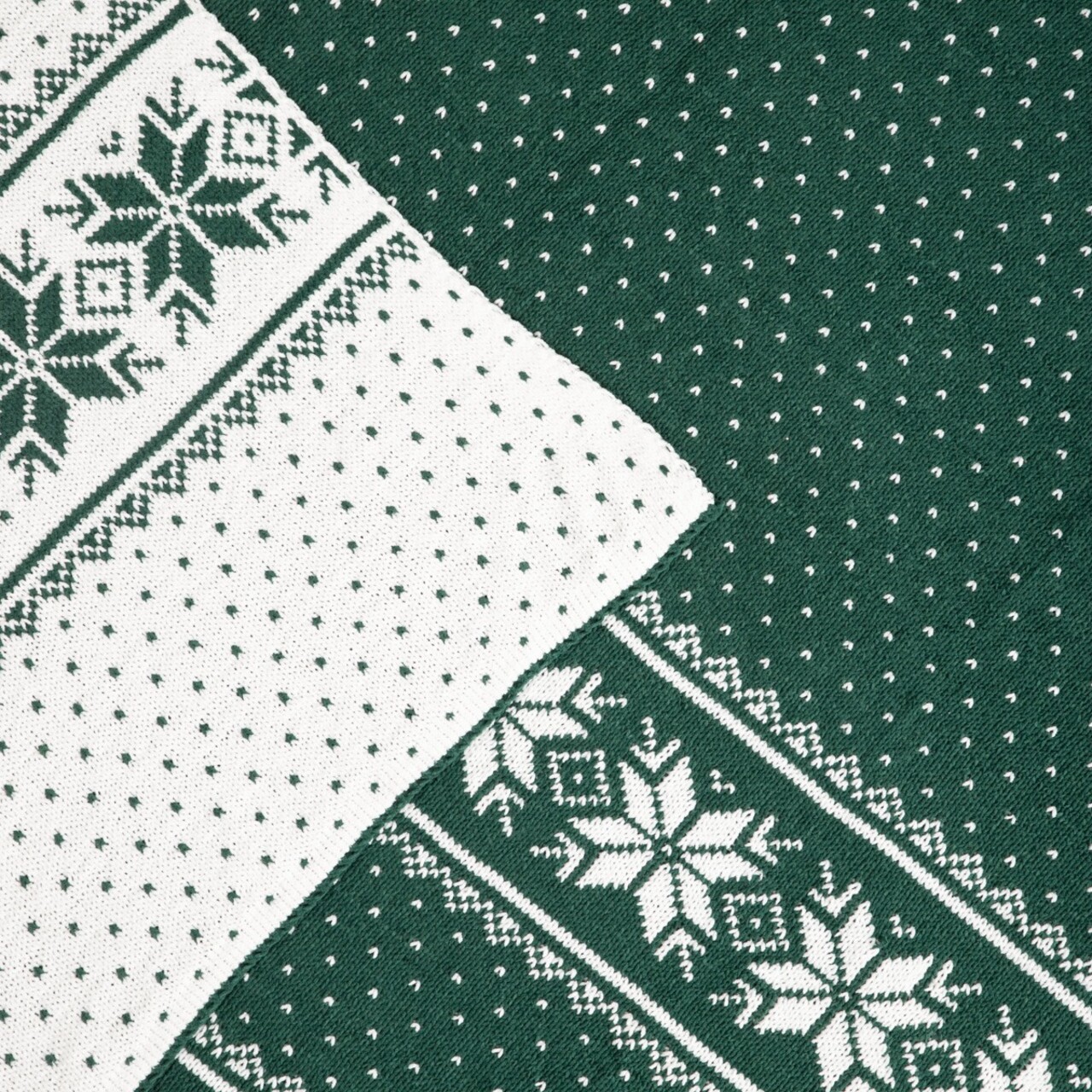 Patura Liri, Homla, 150x200 cm, poliester, verde/alb - 2 | YEO
