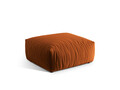 Taburet, Chris-184, Micadoni Home, 100x85x43 cm, catifea, teracota