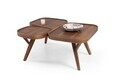 Masuta de cafea, Hanah Home, Sofya 102, 102x44x92 cm, LEMN MASIV DE FAG, Maro