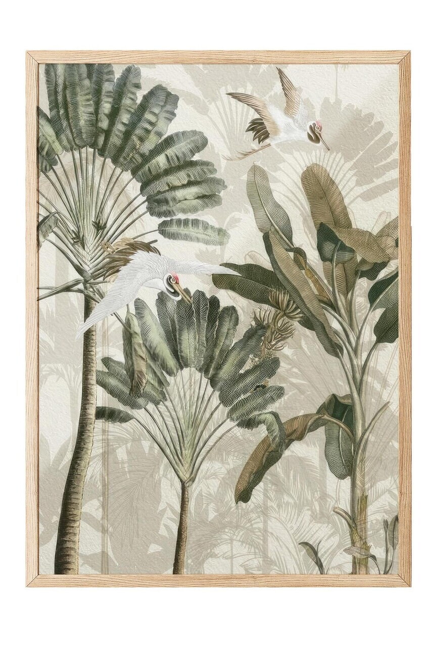 Tablou decorativ, 108499, Lemn masiv, Sticla PVC, Multicolor - view 2