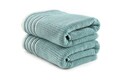 Set prosoape de baie, Hobby, Mayra, Microbumbac, Verde