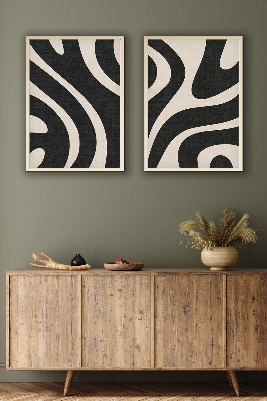 Tablou decorativ Huhu203 MDF Lemn masiv (Grosime: 25 cm Multicolor
