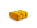 Taburet, Lupine, Micadoni Home, BL, 90x87x40 cm, catifea, galben