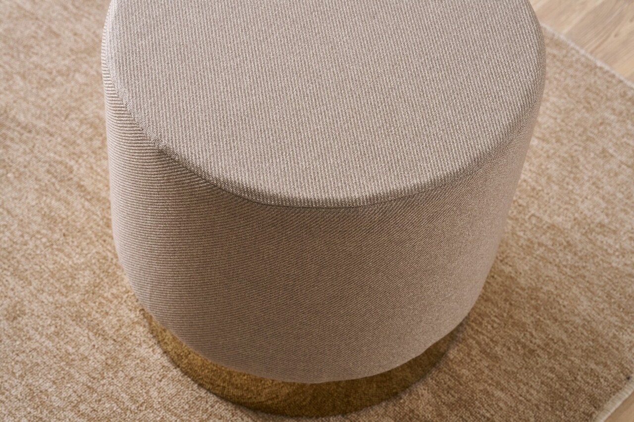 Taburet, Atelier del Sofa, 825BLC5124, Lemn, Bej - view 3