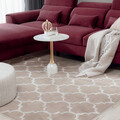Coltar extensibil stanga 4 locuri ELTAP, Foble, 267x196x100 cm, lemn/poliester, rosu