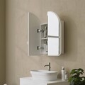 Dulap de baie, Neostill, Hope Cabinet, 12x45x50 cm, 100% CARTON DURO, Alb