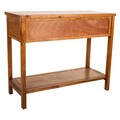 Consola Creaciones Meng, 95x78x41 cm, lemn de pin, maro