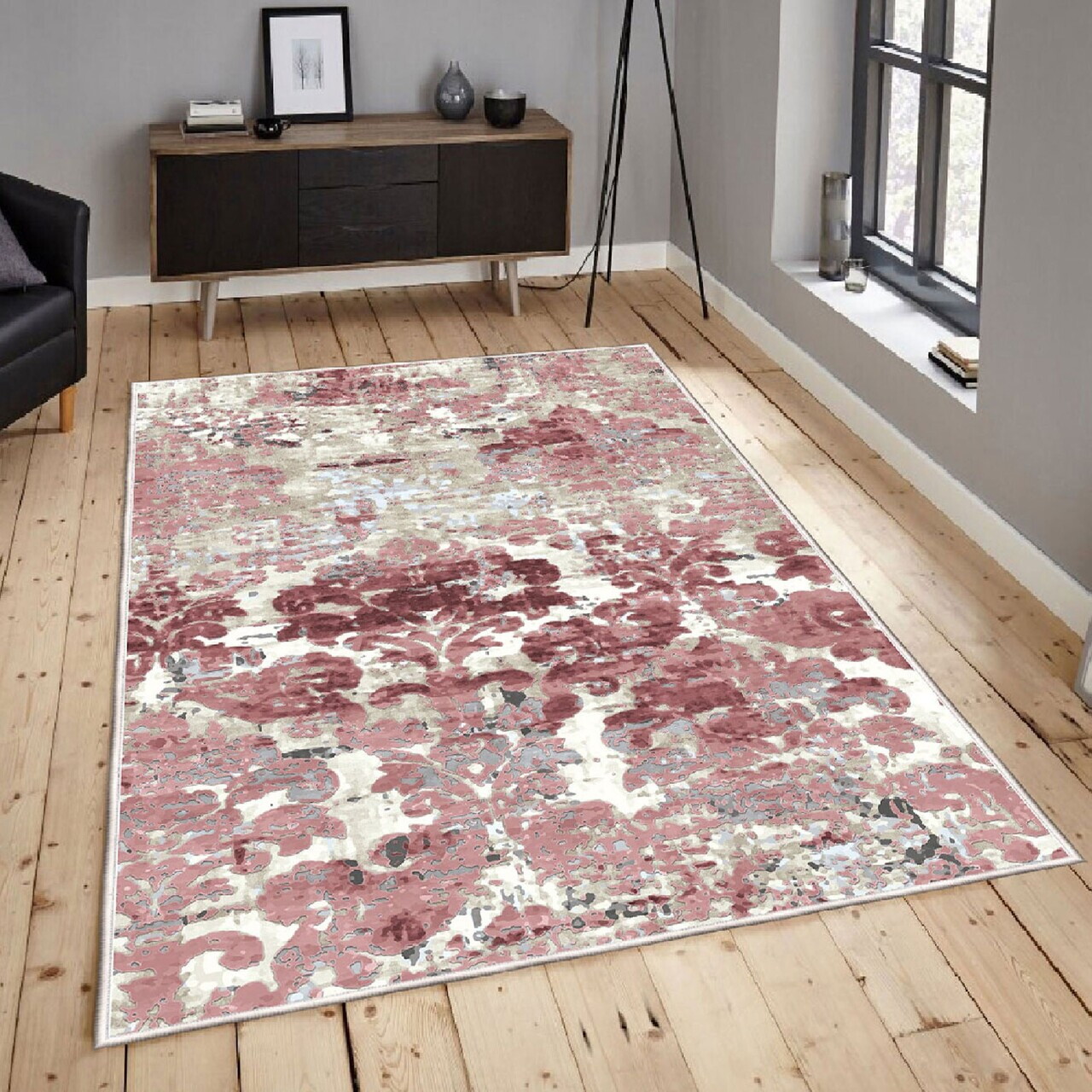 Covor, Els2248, 120x180 cm, Catifea, Multicolor — imaginea 2