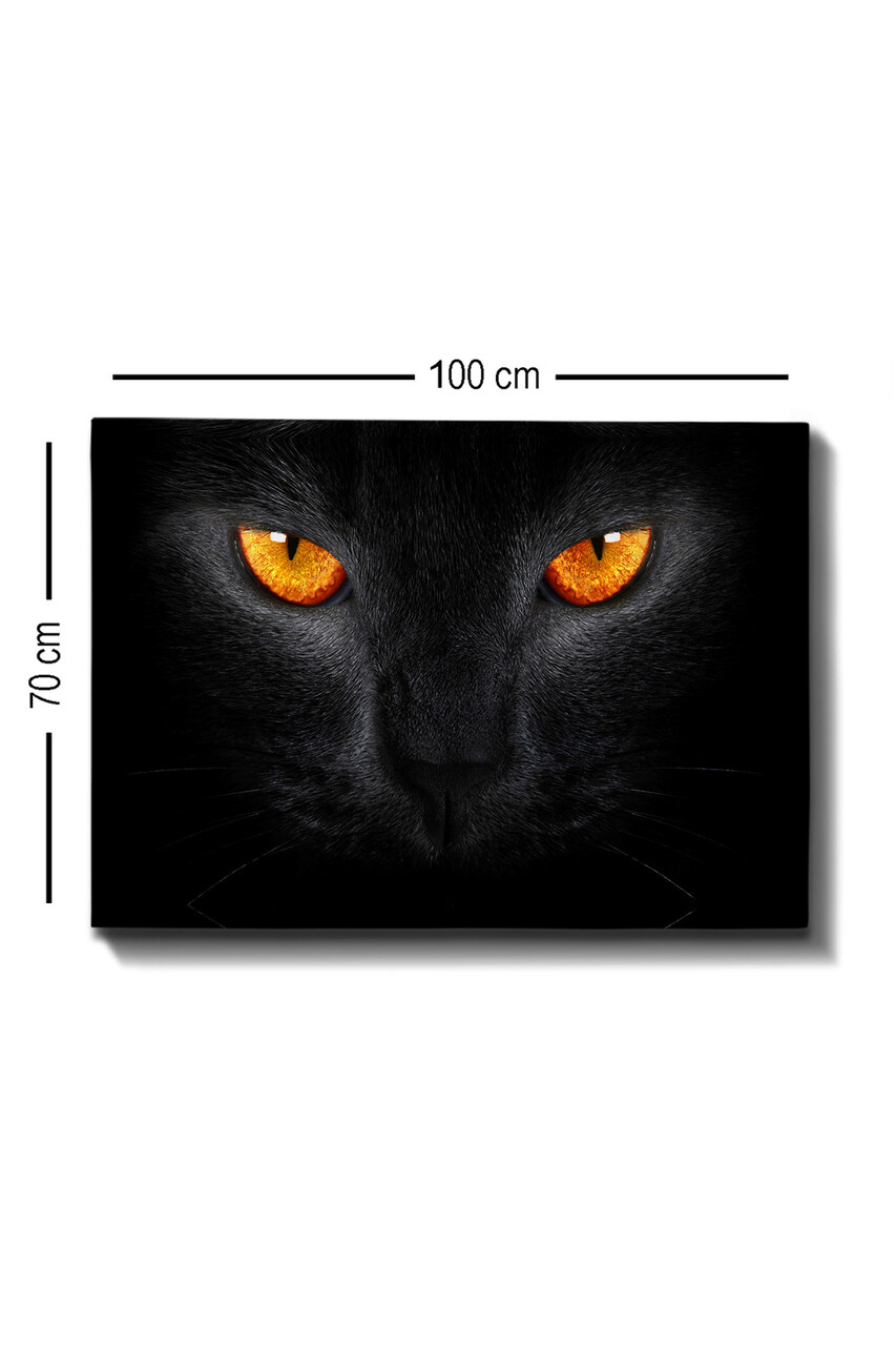 Tablou decorativ, Kanvas Tablo (70 x 100), Cadru: 100% LEMN (grosime: 3 cm), Multicolor - view 3
