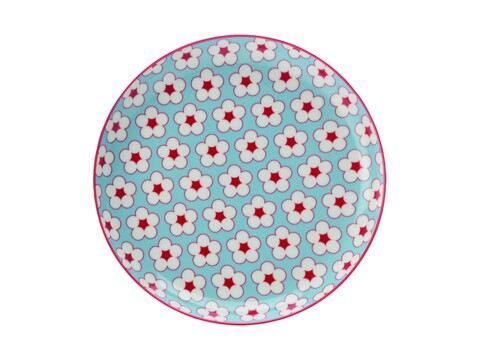 Farfurie pentru desert, Maxwell&Williams, Cotton Bud Svelomodry, 18.5 cm Ø, portelan, multicolor