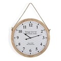 Ceas de perete Pacey Vintage, Versa, 53 cm, metal/MDF