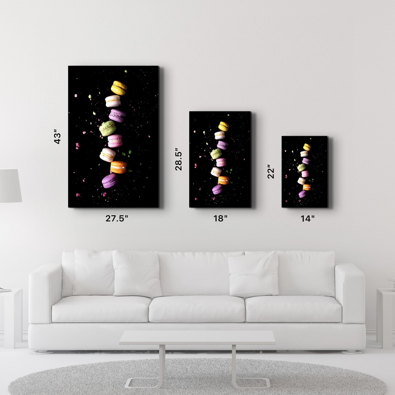 Tablou decorativ, CAM-5035, Dimensiuni: 46 x 72 cm, Multicolor - view 6